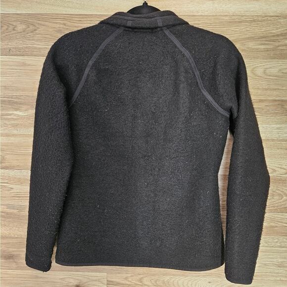 Smartwool Women’s XS Black Wool Blend Full Zip Fleece Jacket - Picture 5 of 5